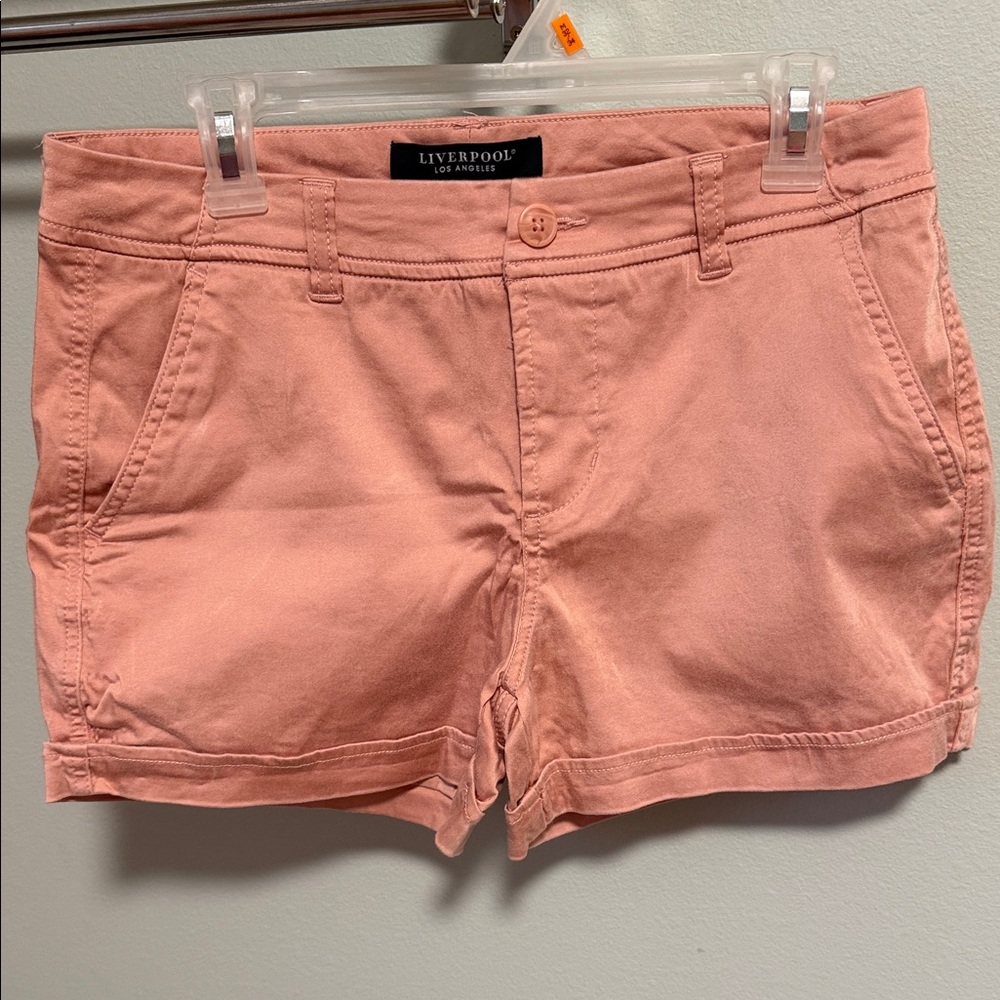 Liverpool Women's Salmon Pink Shorts